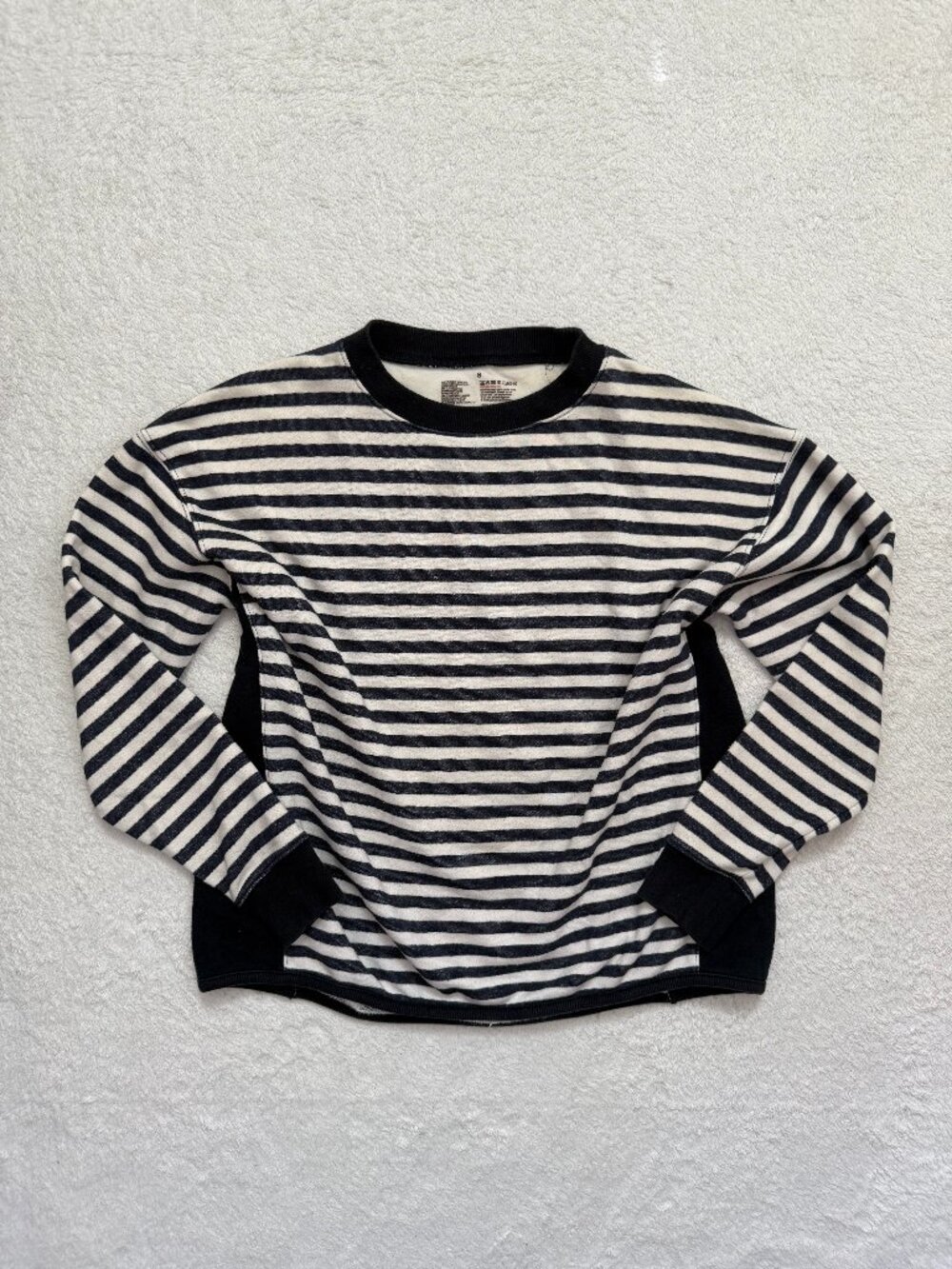 MUJI Striped Long Sleeve Shirt